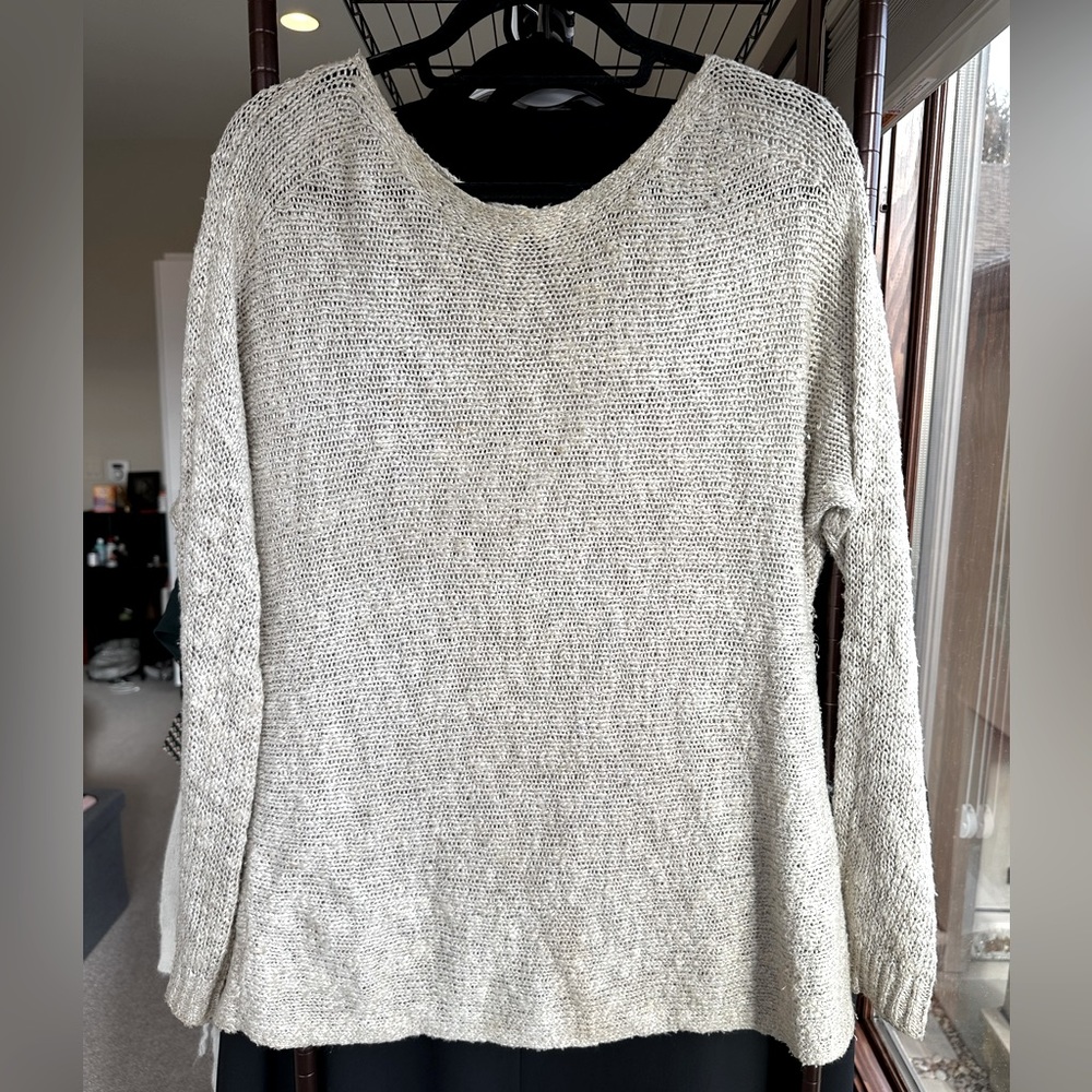 Vince Cream Knit Women’s Sweater